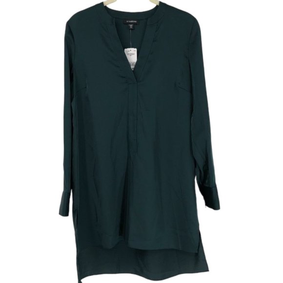 le chateau Dresses & Skirts - Le Chateau Long Sleeve Emerald Green Mini Dress Size Medium NWT